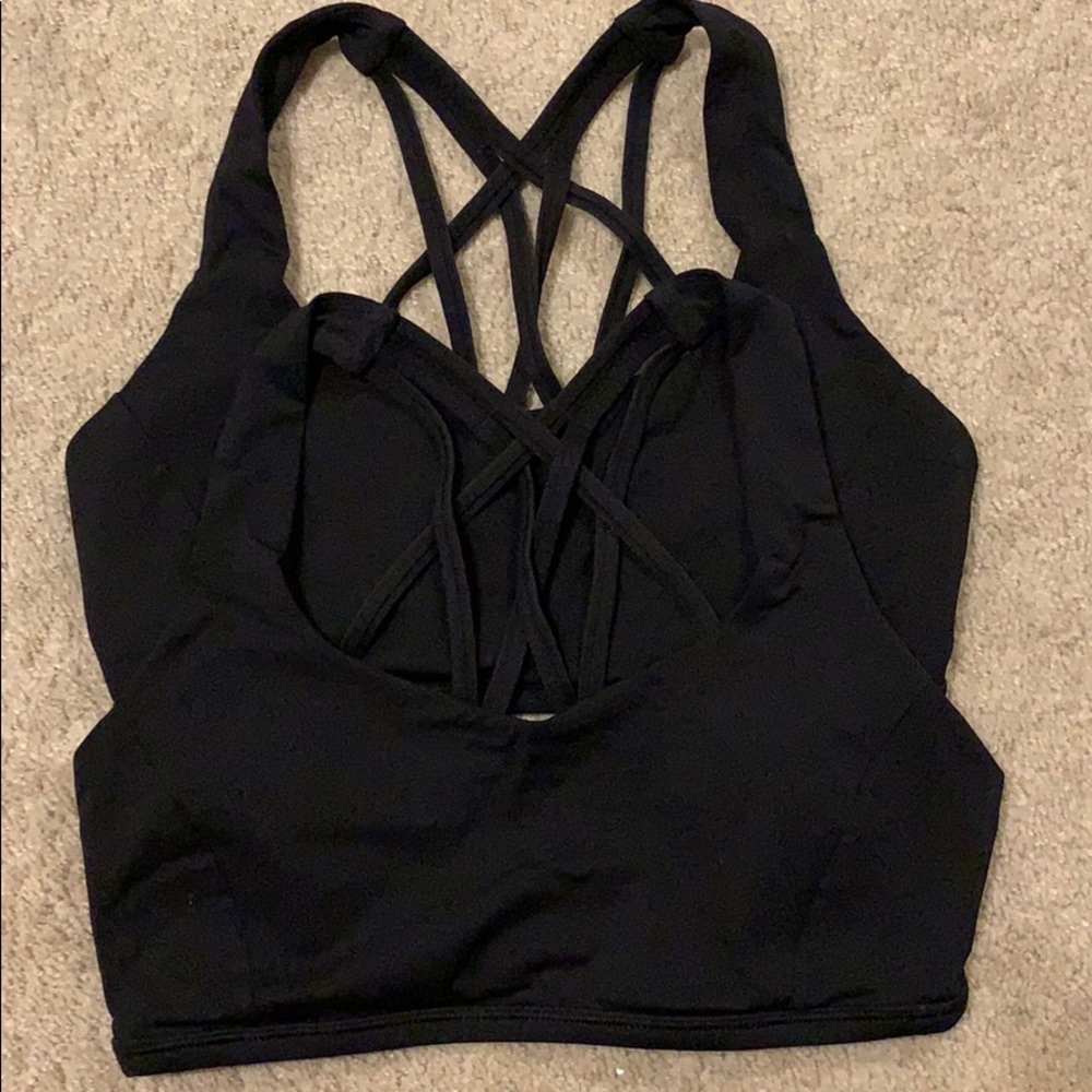 Lot of two Lululemon size 6 Free to Be Serene Bras